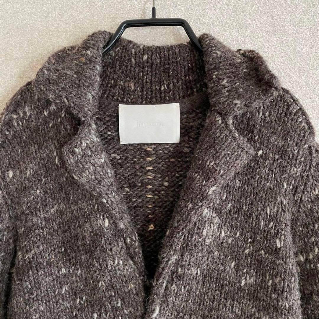 intoca 極太糸ざっくりカーディガン＊ジャケット