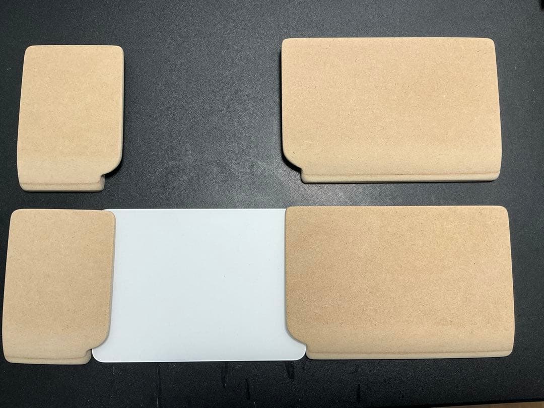 それ買いま様　オーダーパームレスト　379x115x18 2台　腕時計干渉対策