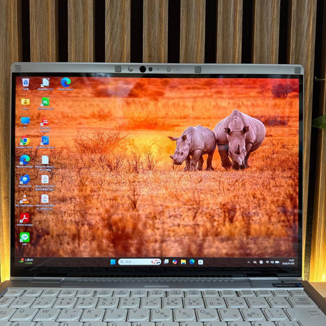 希少タッチパネル式‼️Let's note ☘️メモリ16GB☘大人気ノートパソコン