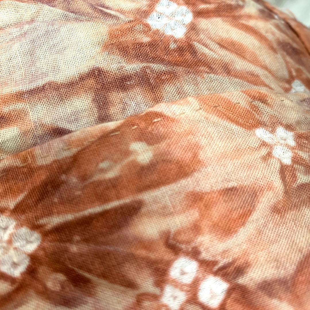 着物　浴衣　有松絞り　クリーニング済み　絞り浴衣　有松鳴門絞り