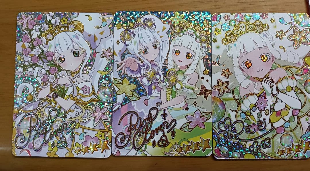 ひみつのアイプリ リング4弾 つむぎ リング 3枚セット サイン