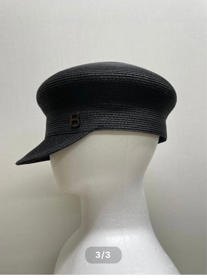 お値下げ！【BONITURE】 Braid Casquette ブラック