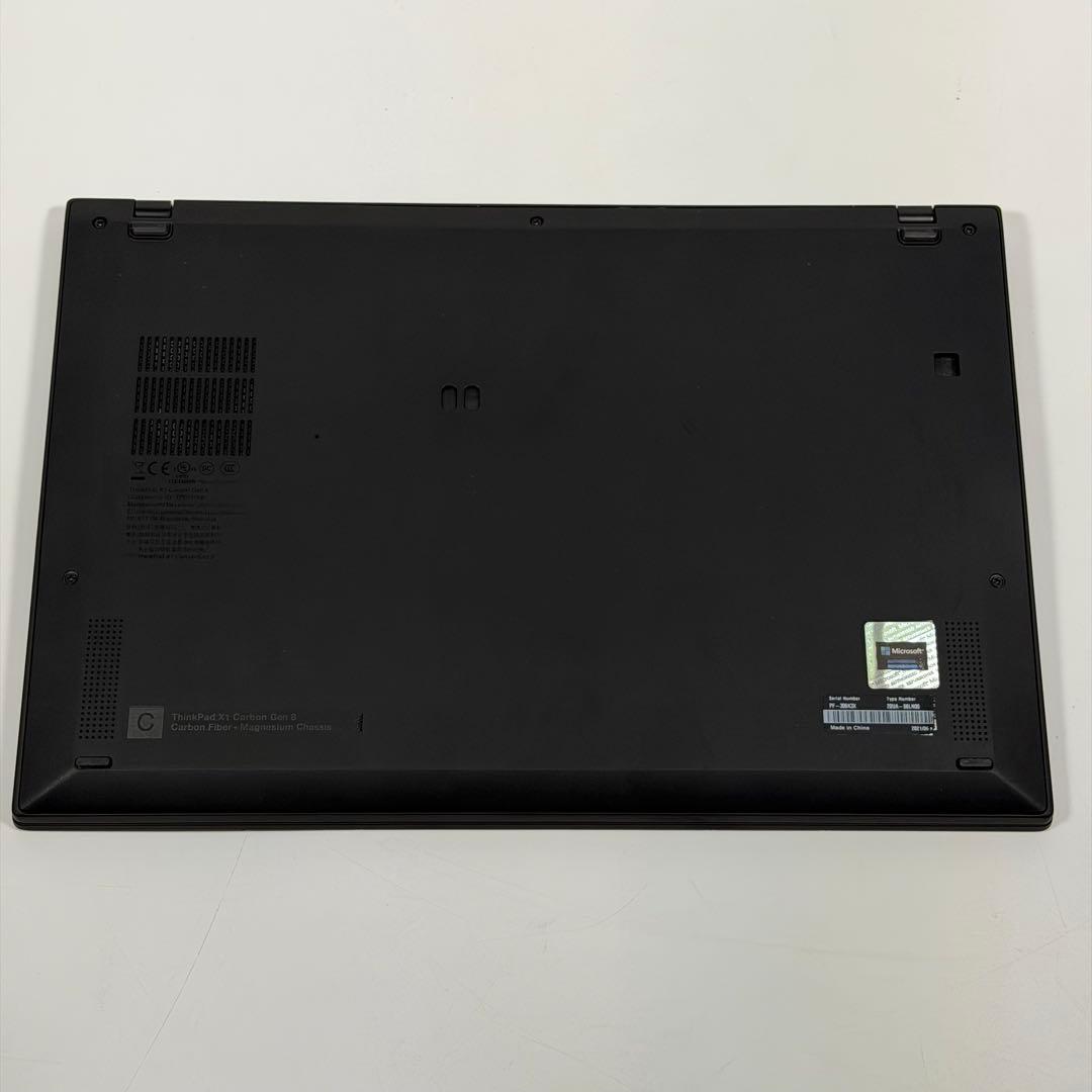 Windowsノート本体 30.Lenovo X1 Carbon Gen8 i7 512GB 16GB