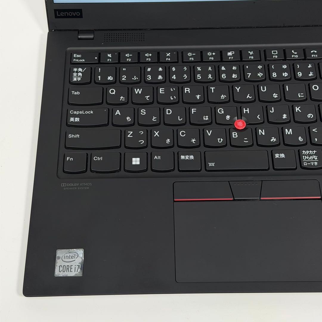 Windowsノート本体 30.Lenovo X1 Carbon Gen8 i7 512GB 16GB