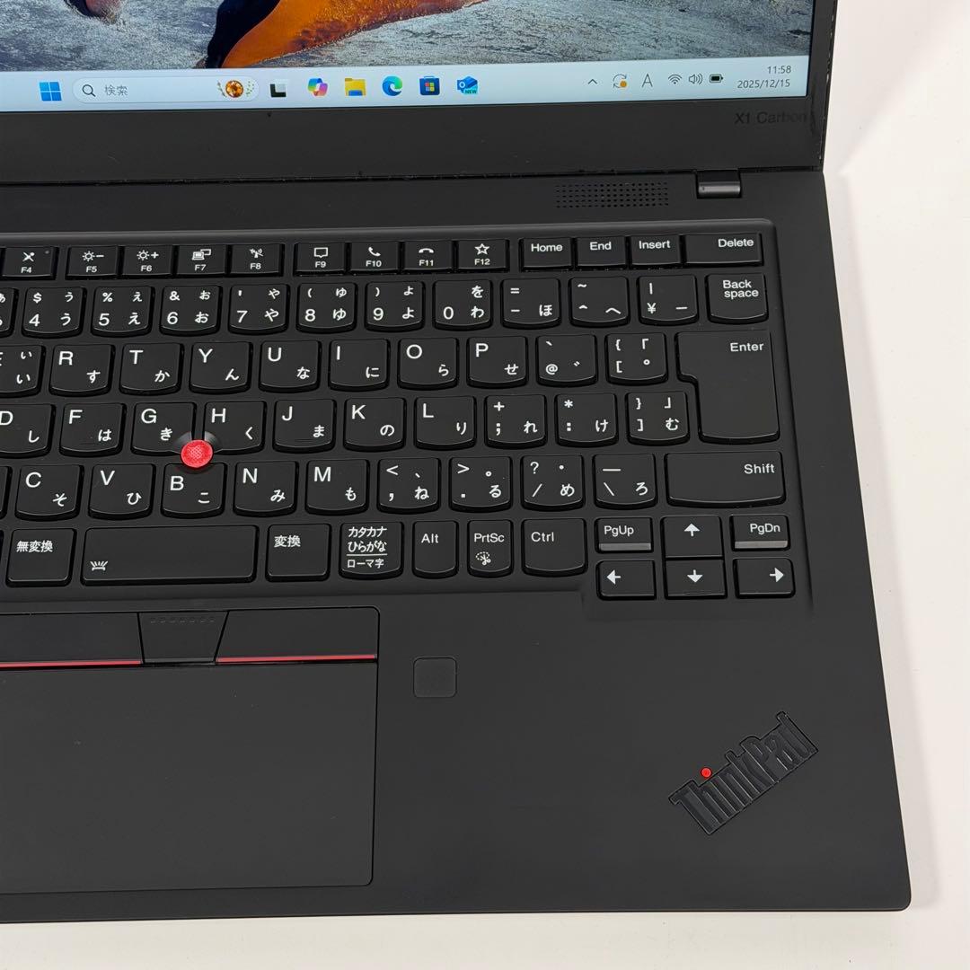 Windowsノート本体 30.Lenovo X1 Carbon Gen8 i7 512GB 16GB