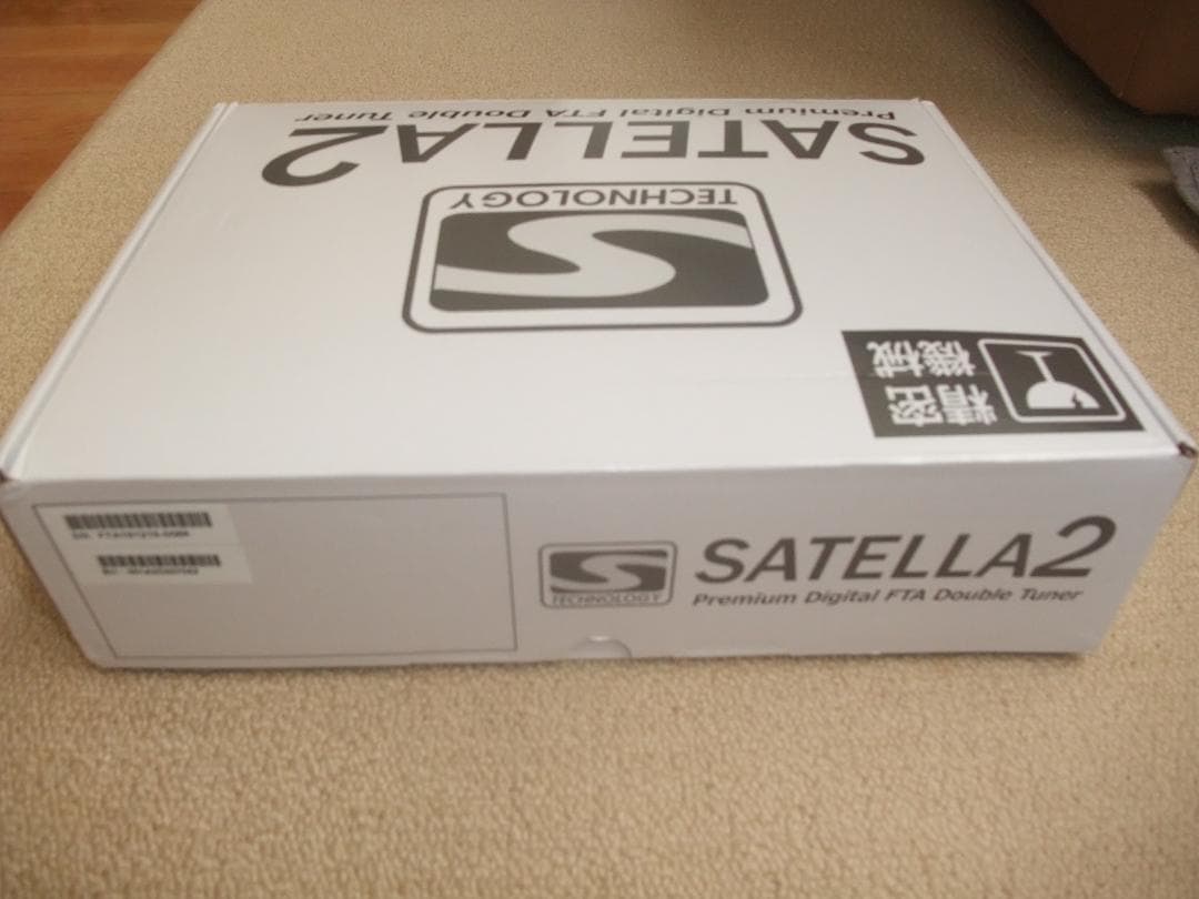 美品　サテラ2　視聴・録画・再生OK　元箱・付属品全てあり　ドングル無タイプ