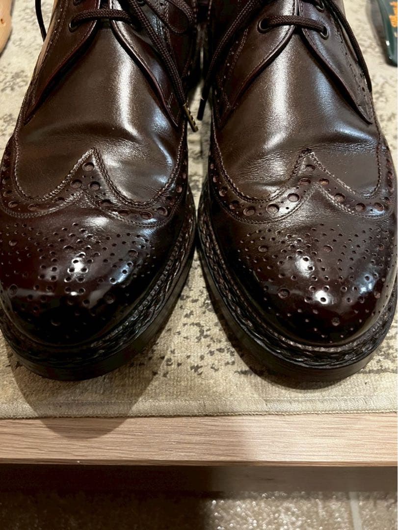 希少ブダペスト製 #ハインリッヒディンケラッカー #BUDA カーフUK7.5