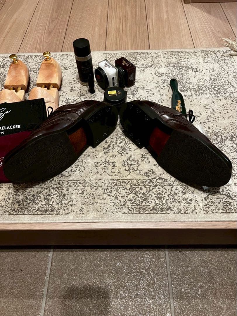 希少ブダペスト製 #ハインリッヒディンケラッカー #BUDA カーフUK7.5