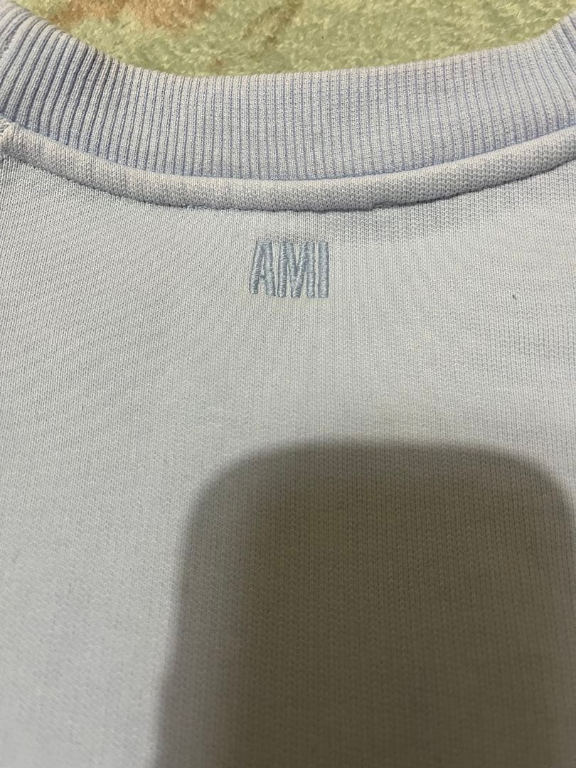 AMI alexandre mattiussi 水色スウェット　サイズL