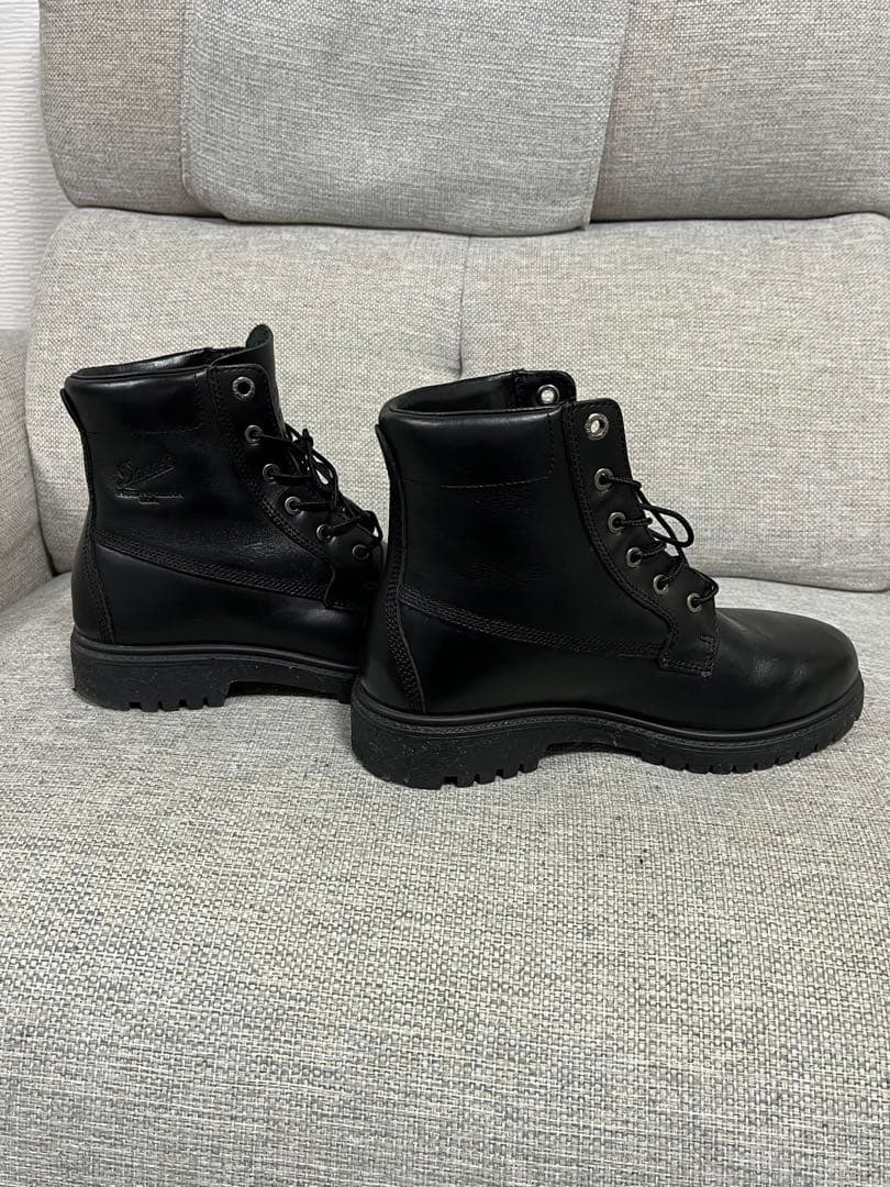 最終値下げ。DannerダナーD12004レザー ブーツ黒　25.5㎝　美品