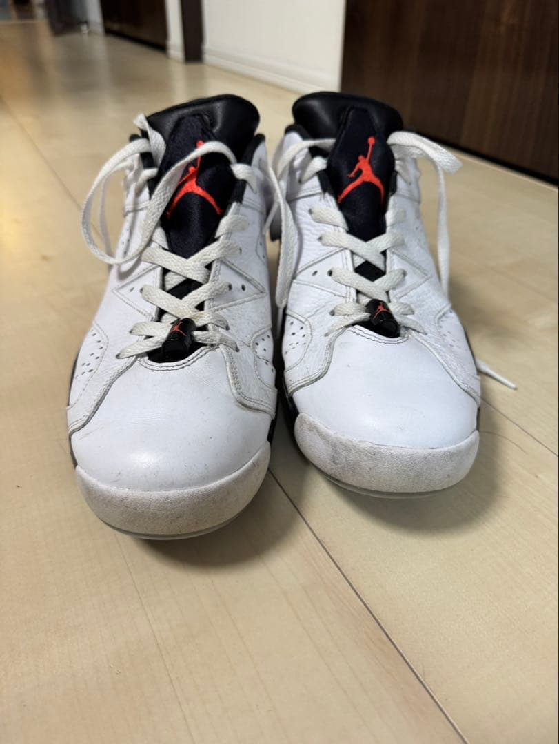 シューズ(男性用) NIKE JORDAN RETRO 6 GOLF White Infrared