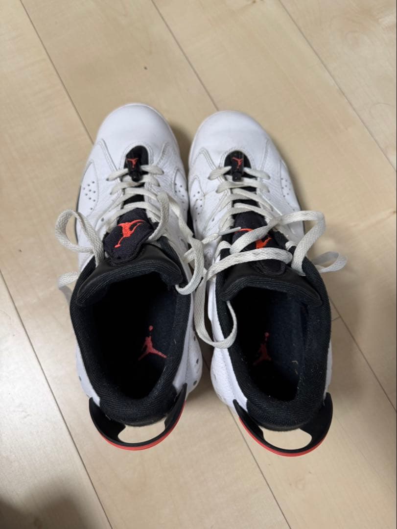 シューズ(男性用) NIKE JORDAN RETRO 6 GOLF White Infrared