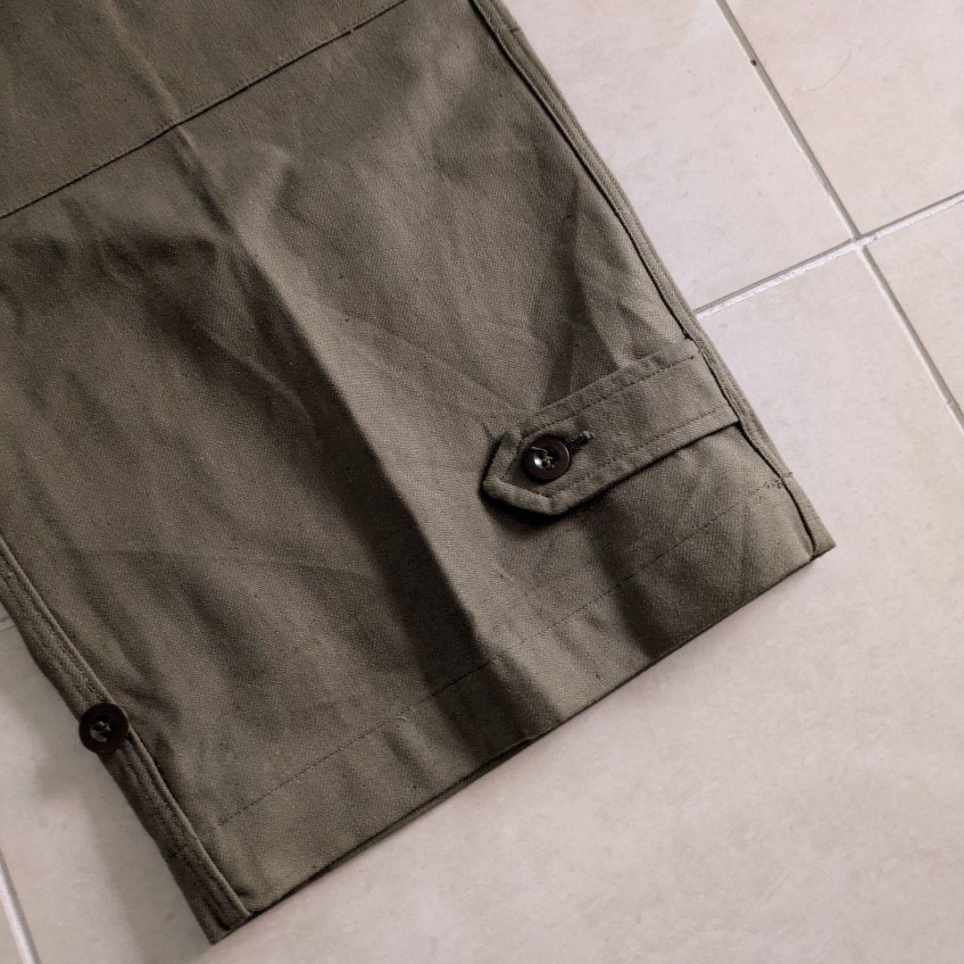 デッドストック　50s フランス軍　前期　実物　M-47　カーゴパンツ
