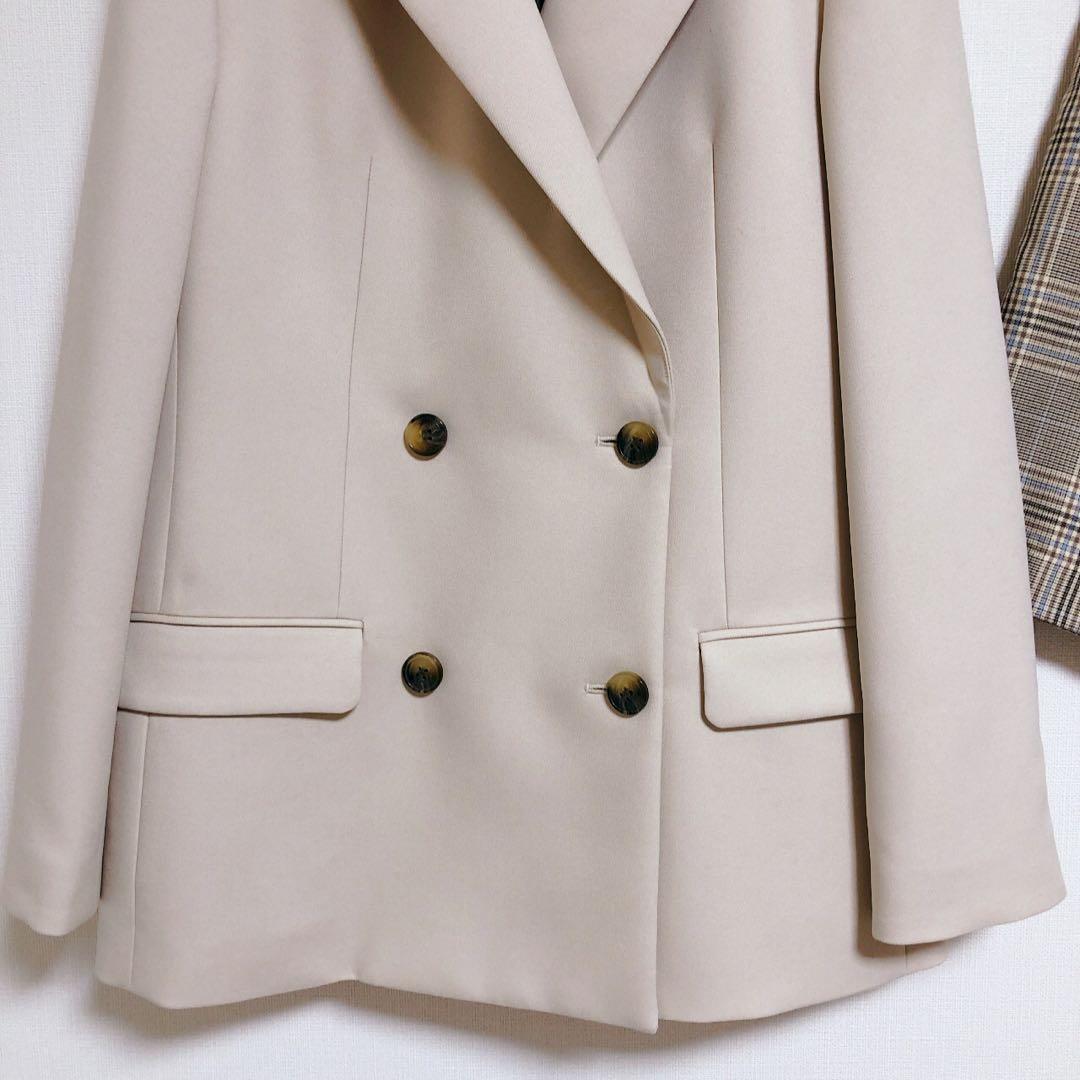 極美品 ELLE エル 卒業式 入学式 フォーマルセット　165 卒服　ベージュ