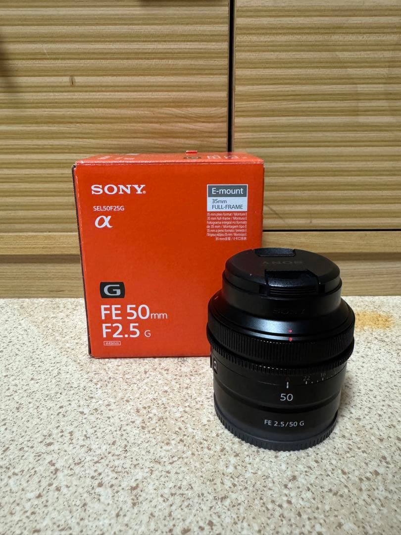 SONY FE 50mm F2.5 G 単焦点レンズ