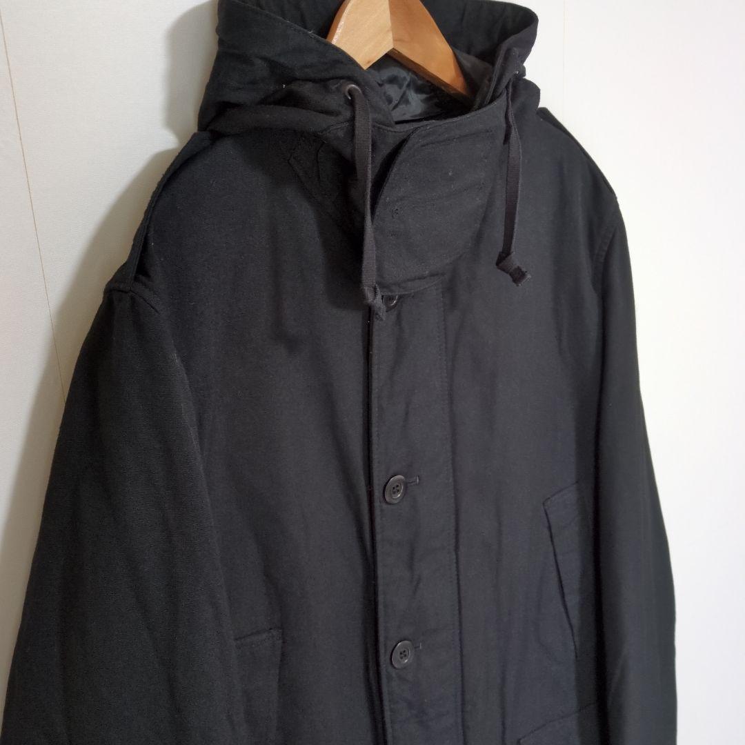 【専用】コムデギャルソンオム　AD2015　モッズコート　黒　フード　　L