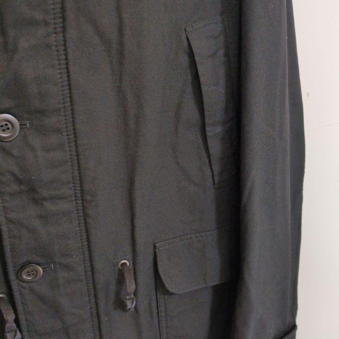 【専用】コムデギャルソンオム　AD2015　モッズコート　黒　フード　　L