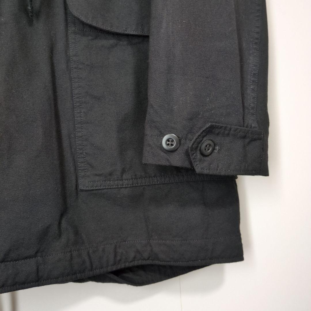 【専用】コムデギャルソンオム　AD2015　モッズコート　黒　フード　　L