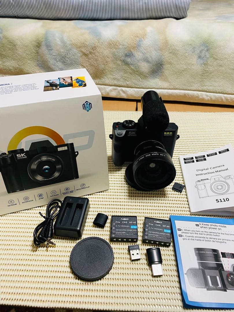 NAD 5K ULTRA HD ミラーレスカメラ