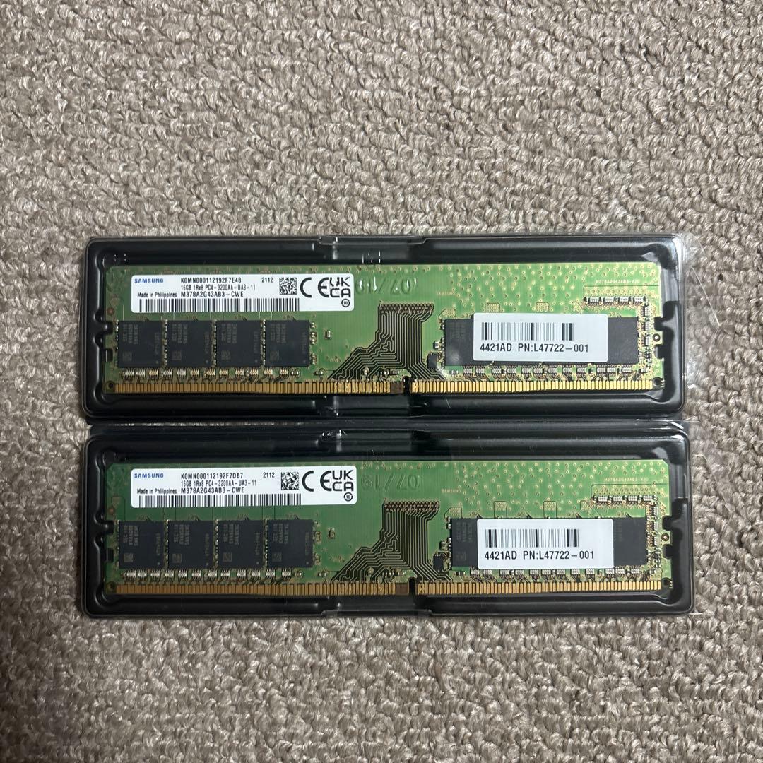 SAMSUNG DDR4 2666V 16GB×2 合計32GB デスクトップ用