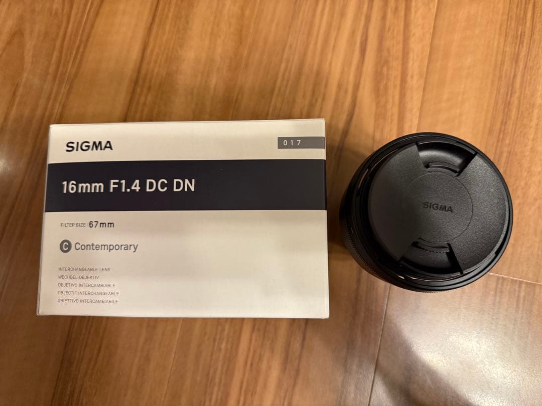 SIGMA 16mm F1.4 DC DN レンズ　Eマウント