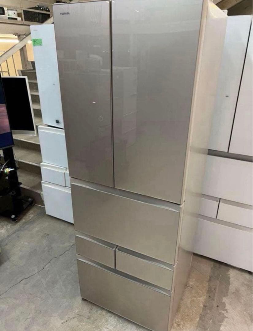 2018年式 462L TOSHIBA 冷蔵庫 GR-469FD(EC)