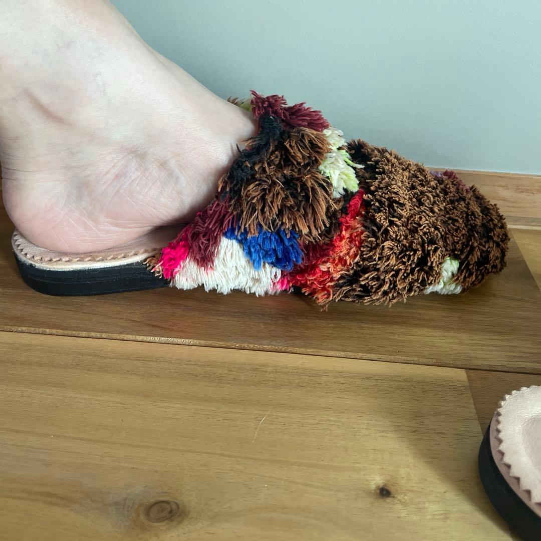 値下げCALLA parisモロッコサンダルサボrokuロクビューティ＆ユース