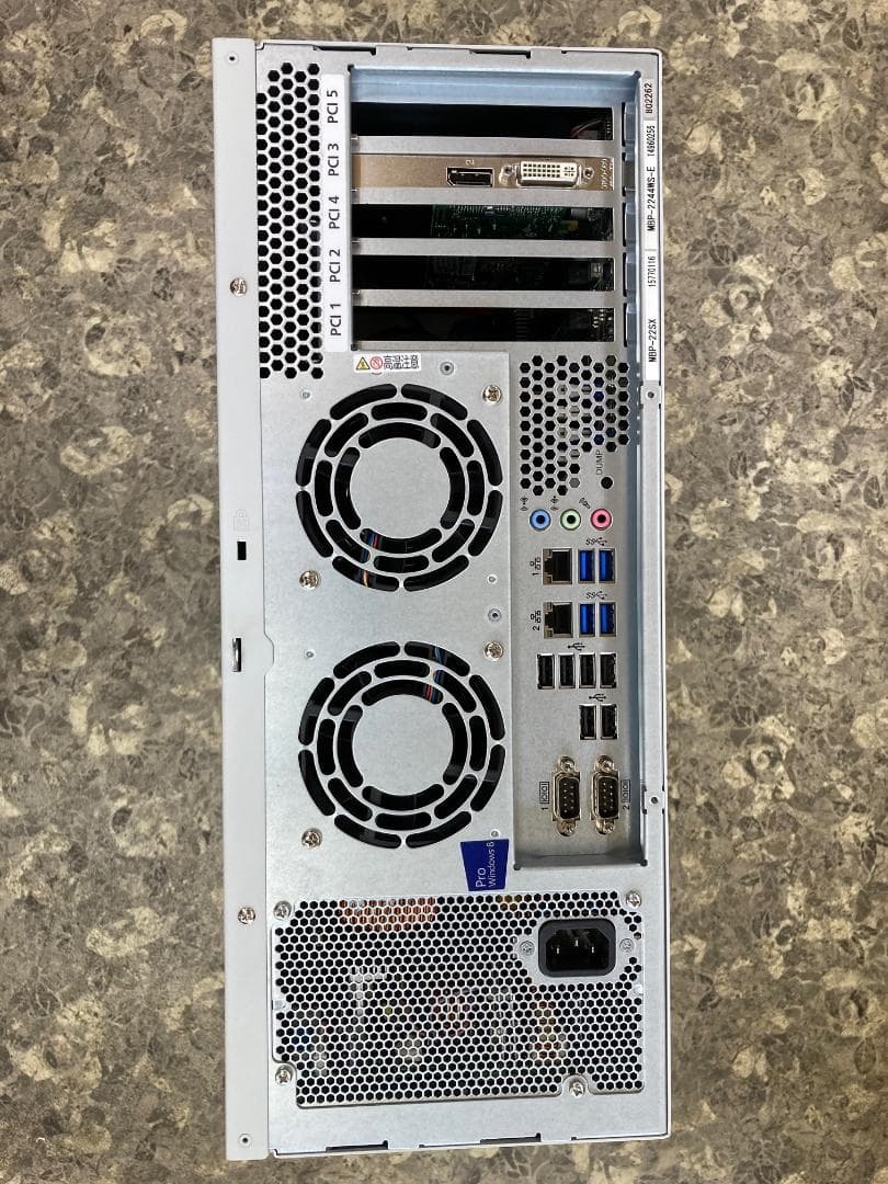 【NEC】Express5800 Xeon CPU2基 16GB office有