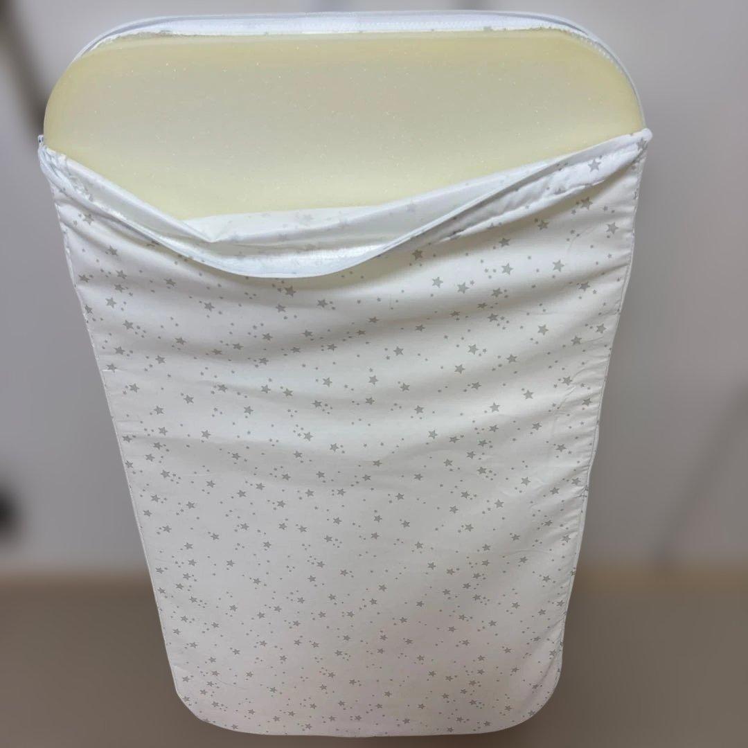 HZDMJ ベビーベッド　カーキ(ベージュ) 防水シーツセット