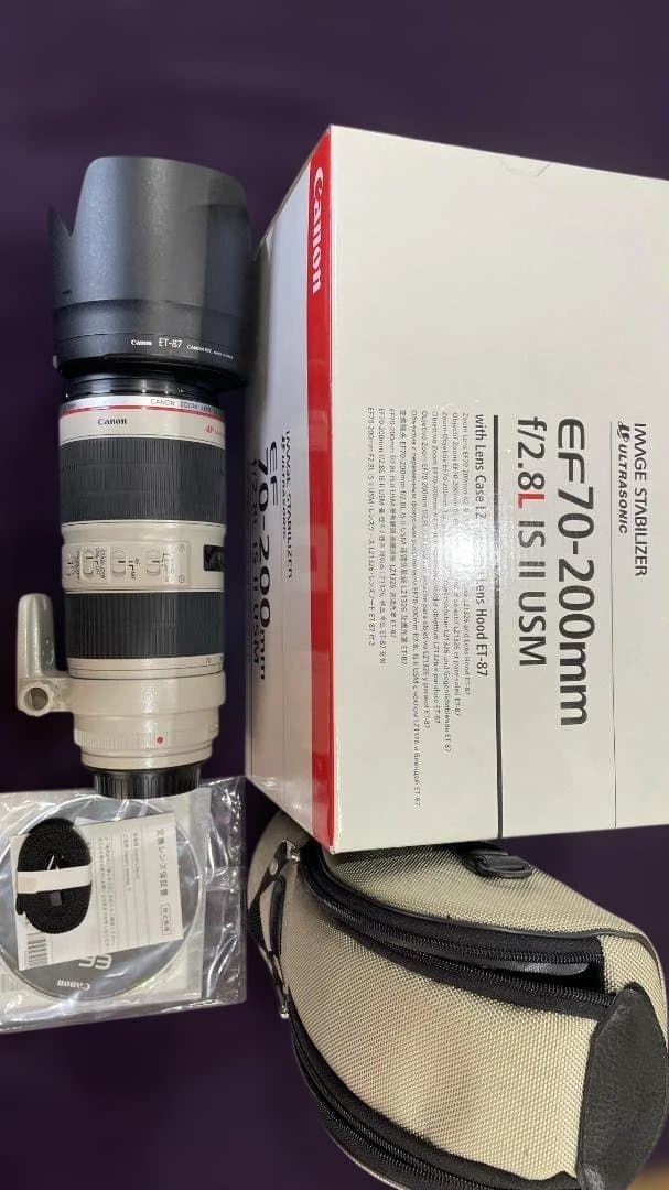 極美品★キヤノン EF 70-200mm f2.8 L IS ii USM