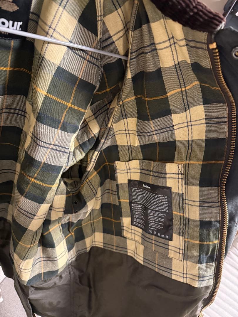 Barbour Bedale バブアー ビデイル ワックス セージ
