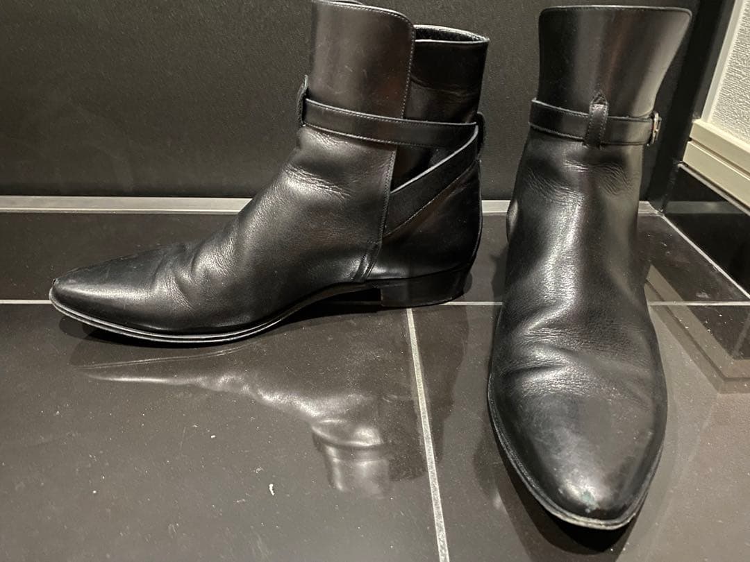 CELINE ジョッパーブーツ(黒)