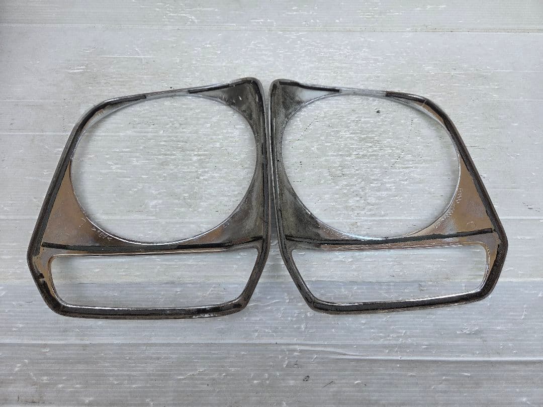 JB23 ジムニー 純正 OP メッキ ヘッドライトカバー