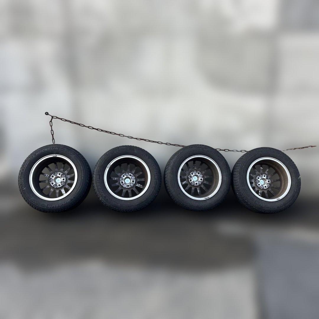 カングー専用ハブリング不要15インチ スポークデザインホイール 4本セット