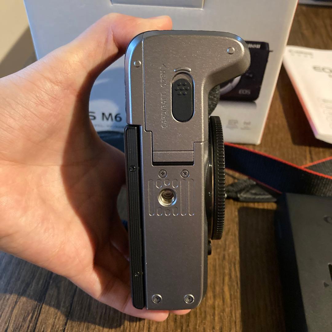 Canon EOS M6 Mark II ミラーレスカメラ【アダプター付き】