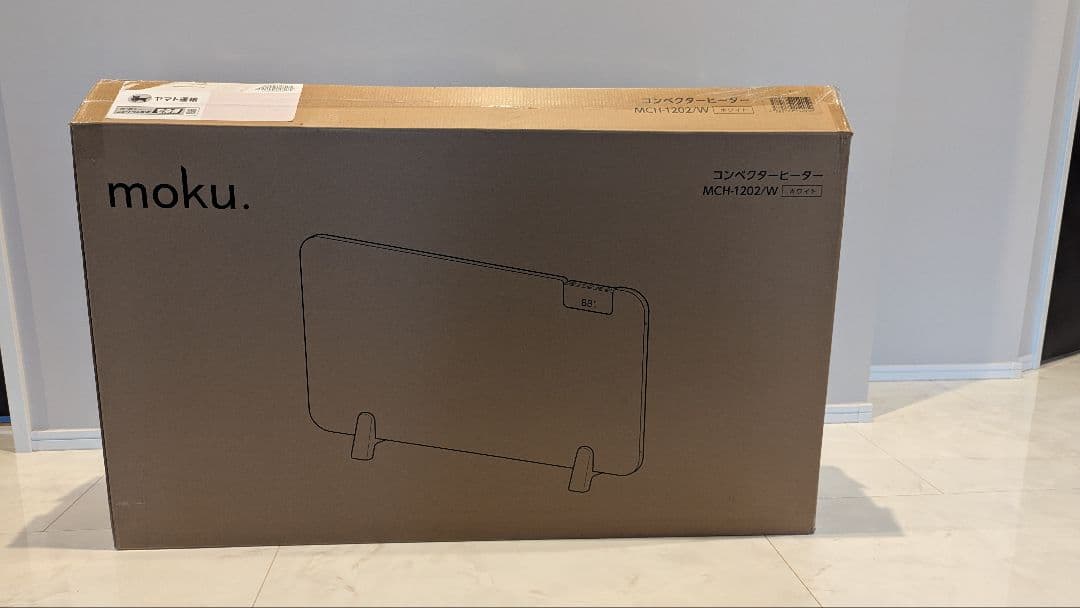 moku. コンベクターヒーター MCH-1022W ホワイト