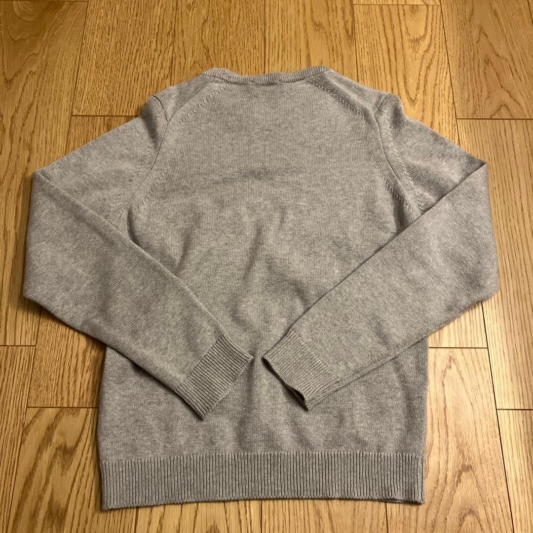 JOHN SMEDLEY シーアイランドコットン ニット グレー S