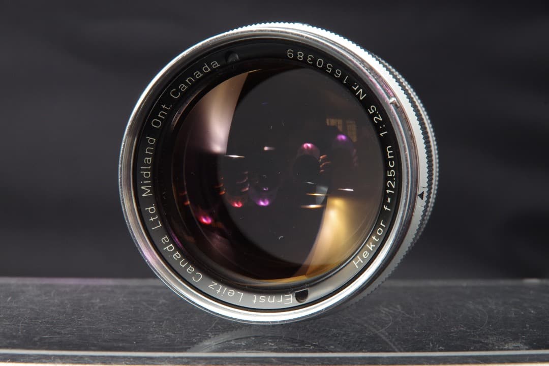 送料無料 限定１ ライカ ヘクトール カナダ 12.5cm F2.5 125mm