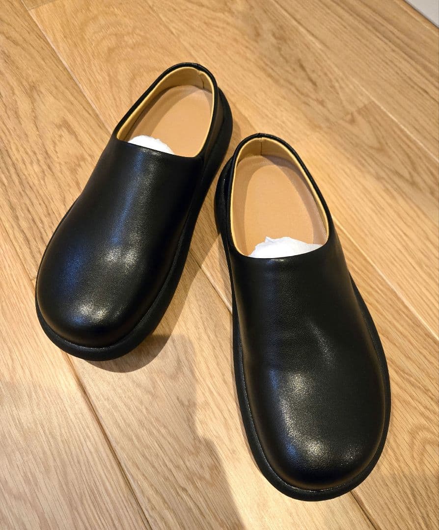 靴 aere eco leather easy loafer 38