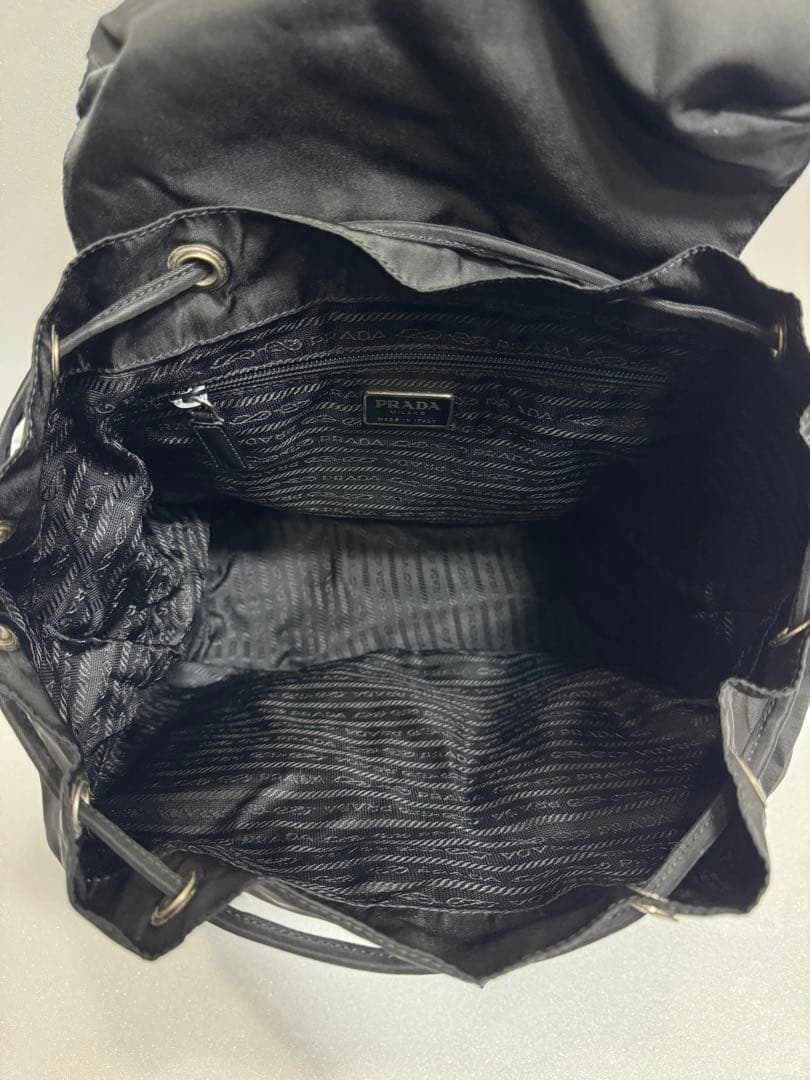 美品 PRADA（プラダ）バックパック デイパック ポコノ 三角ロゴ
