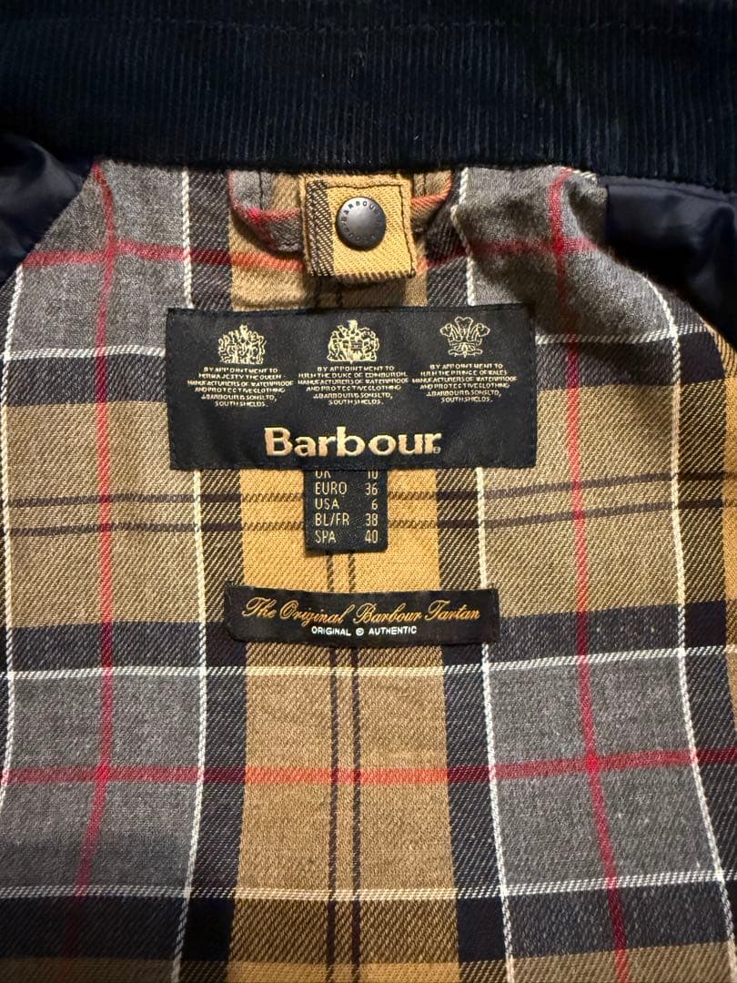 美品 Barbour Bedale バブアー ビデイル