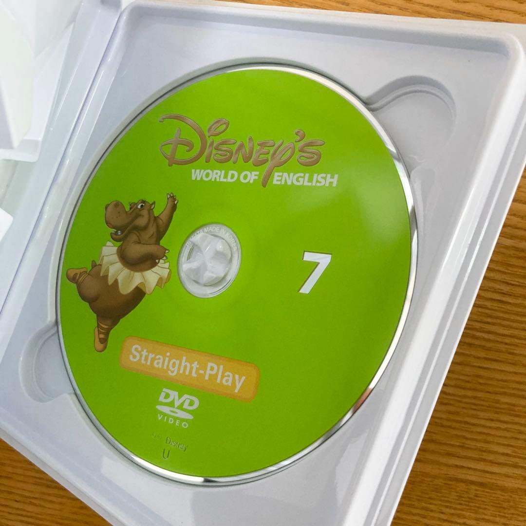 (h1)新子役　ストレートプレイ　DVD DWE ディズニー英語システム　12枚