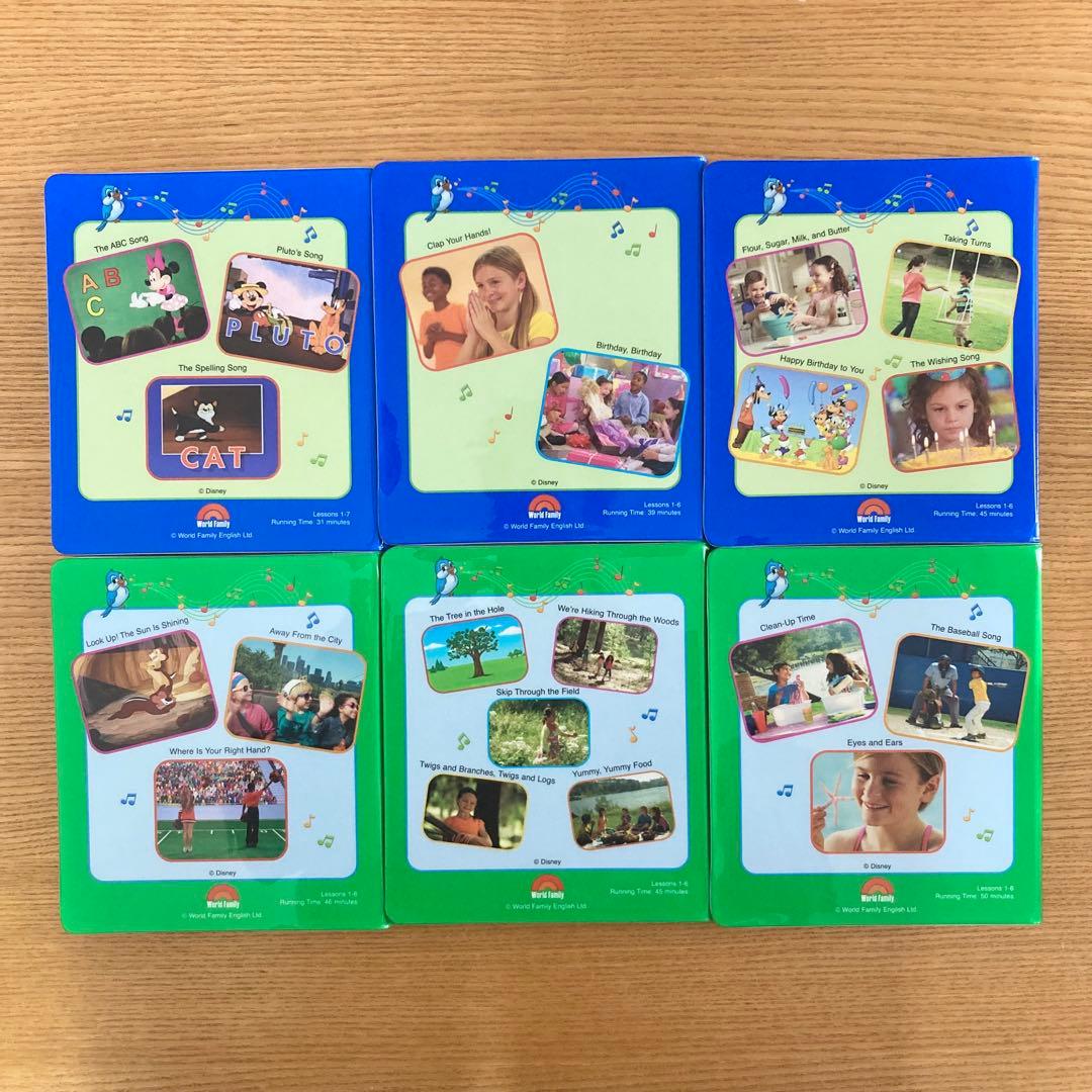 (h1)新子役　ストレートプレイ　DVD DWE ディズニー英語システム　12枚