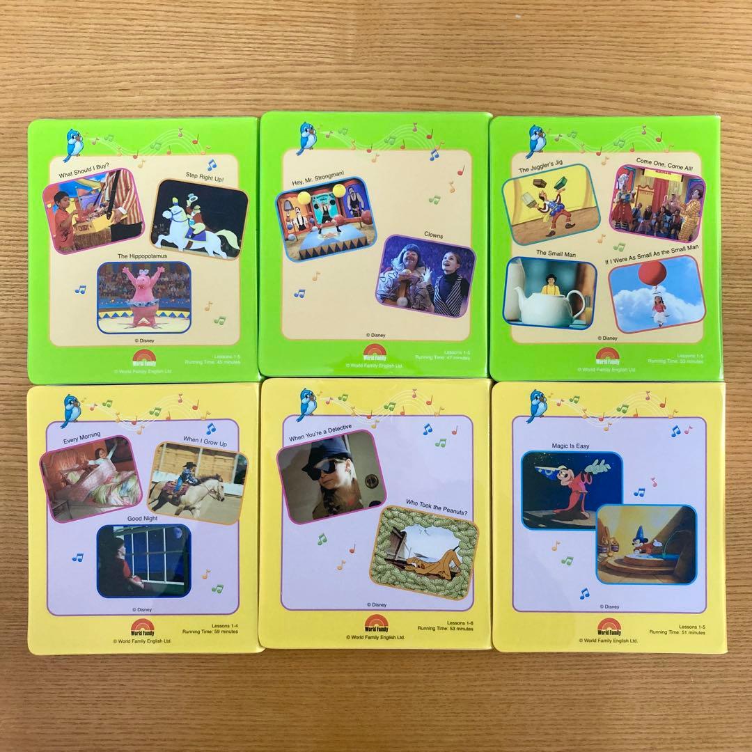(h1)新子役　ストレートプレイ　DVD DWE ディズニー英語システム　12枚