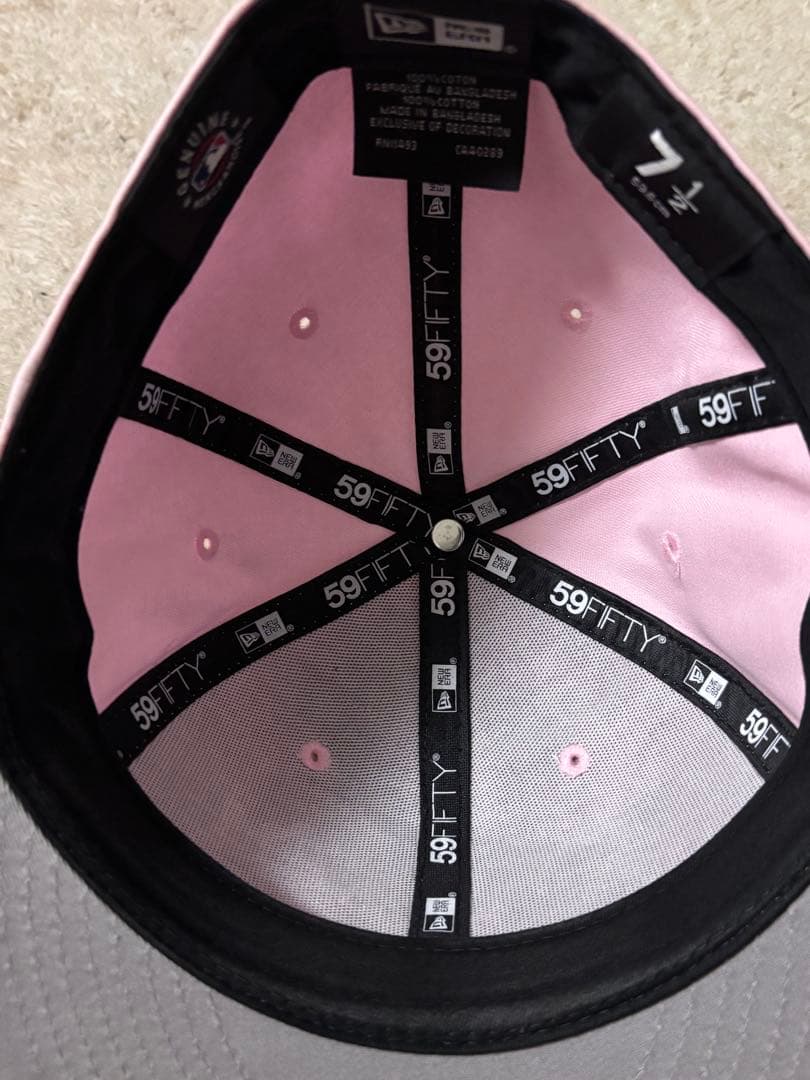 【限定デザイン品】New Era トロント　ブルージェイズ　キャップ　ピンク
