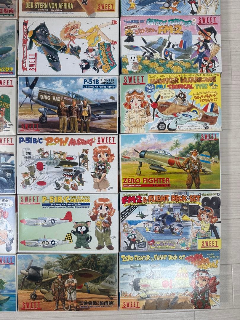 未組立 1/144 プラモデル SWEET 36個 PRESENTS有 ※r2※