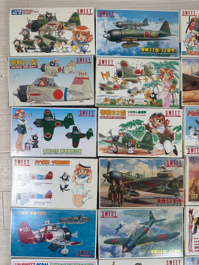 未組立 1/144 プラモデル SWEET 36個 PRESENTS有 ※r2※