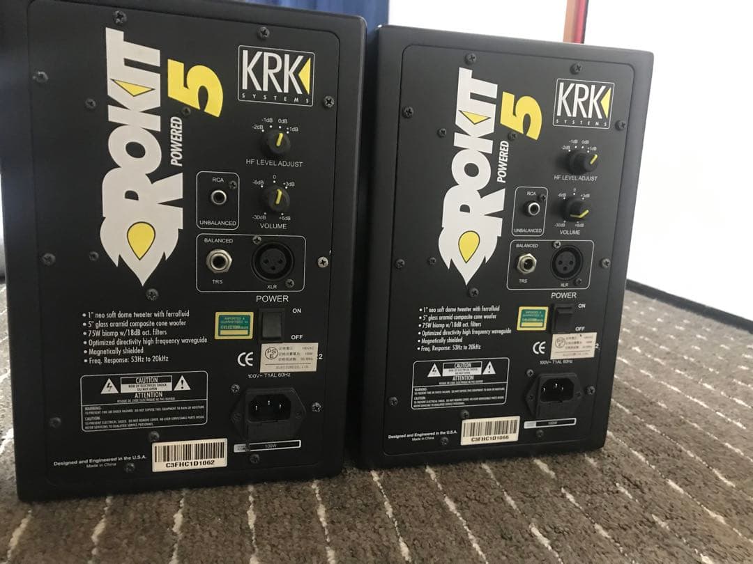 スピーカー・ウーファー krk rokit5