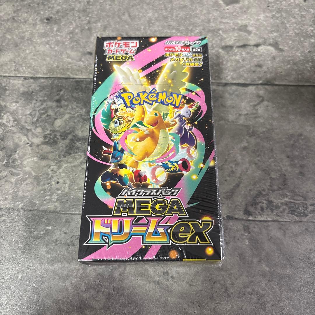 [シュリンク付き] ポケモンカードMEGAドリームEX BOX