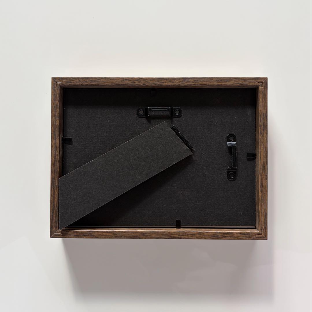 Autumn Forest 秋の森 シーグラス／天然石／フレーム／アート